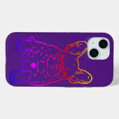 Französische Bulldogge süßer Welpe French Bulldog Case-Mate iPhone Hülle (Rückseite (Horizontal))