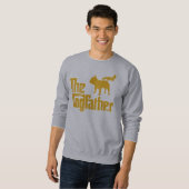 Französische Bulldogge Sweatshirt (Vorne ganz)
