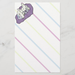 Französische Bulldogge Sweet Bully French Bulldog Briefpapier