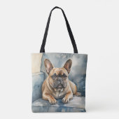 Französische Bulldogge Tasche (Rückseite)