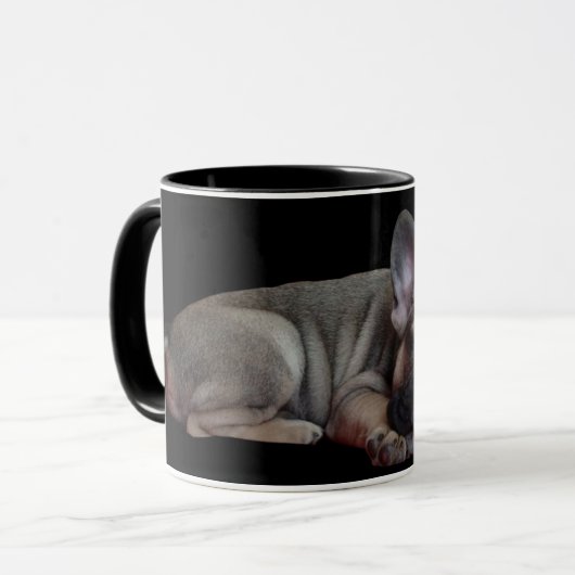 Französische Bulldogge Tasse (Vorderseite Links)