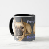 Französische Bulldogge Tasse (Vorderseite Links)