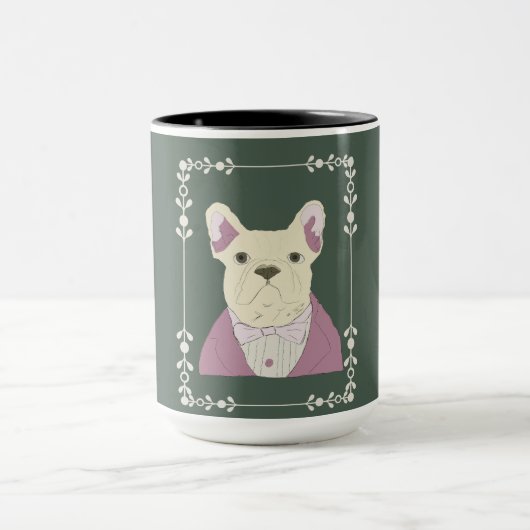 Französische Bulldogge Tasse (Zentrum)
