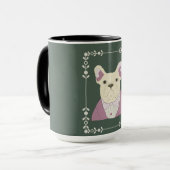 Französische Bulldogge Tasse (Vorderseite Links)