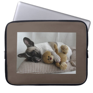 Französische Bulldogge Teddy French Bulldog Laptopschutzhülle