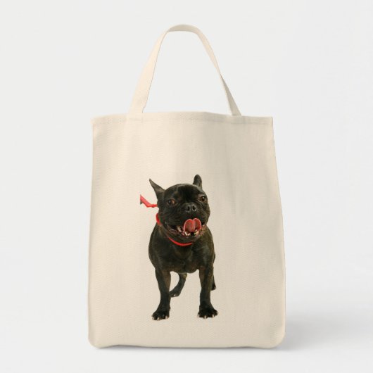 Französische Bulldogge Tragetasche (Vorne)