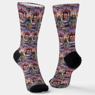 Französische Bulldogge Valentinstag Socken
