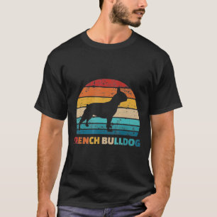 Französische Bulldogge Vintage T-Shirt