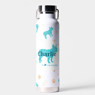 Französische Bulldogge Wasserflasche – Individuell Trinkflasche