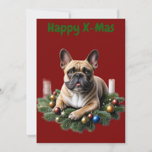 Französische Bulldogge Weihnachten French Bulldog