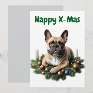 Französische Bulldogge Weihnachten French Bulldog