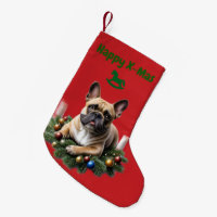 Französische Bulldogge Weihnachten French Bulldog