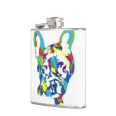 Französische Bulldogge Welpe Flachmann (Links)