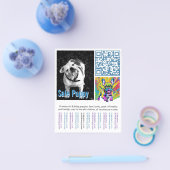 Französische Bulldogge Welpe  Flyer (Einzeln)