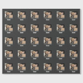 Französische Bulldogge Welpe French Bulldog Geschenkpapier (Flach)