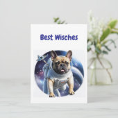 Französische Bulldogge Weltraum French Bulldog (Stehend Vorderseite)