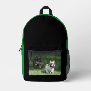 Französische Bulldogge Wettrennen French Bulldog Bedruckter Rucksack