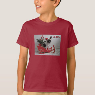 Französische Bulldogge Xmas French Bulldog T-Shirt