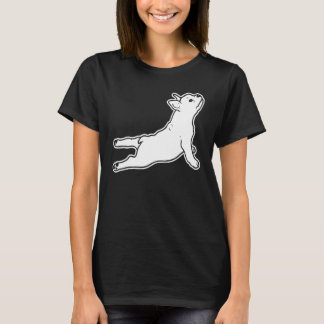 Französische Bulldogge Yoga Cute Workout Tier Haus T-Shirt