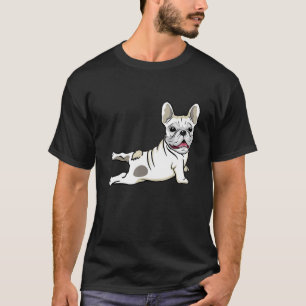 Französische Bulldogge Yoga-Shirt Frenchie Namaste T-Shirt