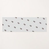 Französische Bulldogge Yogamatte (Vorderseite (Horizontal))