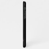 Französische Bulldogge Zylinder French Bulldog iPhone Hülle (Linke Seite)