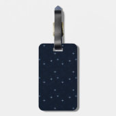 Französische Bulldoggen auf Reise French Bulldog  Gepäckanhänger (Rückseite vertikal)