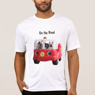 Französische Bulldoggen Auto French Bulldog T-Shirt