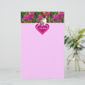 Französische Bulldoggen Briefpapier (Stehend Vorderseite)