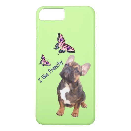 Französische Bulldoggen Case-Mate iPhone Hülle (Rückseite)