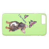 Französische Bulldoggen Case-Mate iPhone Hülle (Rückseite (Horizontal))