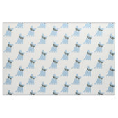 Französische Bulldoggen-Druck-Gewebe Stoff (Fat Quarter (45,7 x 55,9 cm))