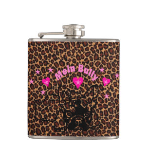 Französische Bulldoggen Flachmann