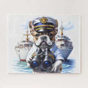 Französische Bulldoggen French Bulldog Travel Puzzle