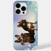 Französische Bulldoggen Freundschaft Case-Mate iPhone Hülle (Rückseite)