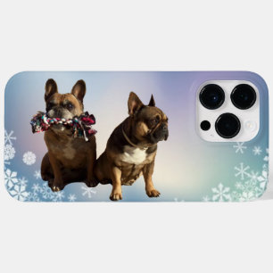 Französische Bulldoggen Freundschaft Case-Mate iPhone 14 Pro Max Hülle
