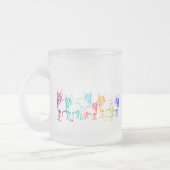 Französische Bulldoggen Geschenke Mattglastasse (Links)