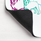 Französische Bulldoggen Geschenke Mousepad (Ecke)