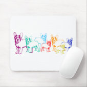 Französische Bulldoggen Geschenke Mousepad (Mit Mouse)