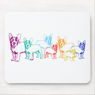 Französische Bulldoggen Geschenke Mousepad