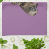 Französische Bulldoggen Geschirrtuch (Gefaltet)