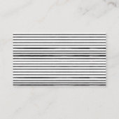 Französische Bulldoggen Geschlecht neutrale Windel Begleitkarte (Rückseite)