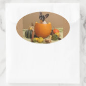 Französische Bulldoggen Halloween Aufkleber (Tasche)