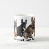 Französische Bulldoggen Kaffeetasse (Mittel)