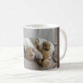 Französische Bulldoggen Kaffeetasse (VorderseiteRechts)