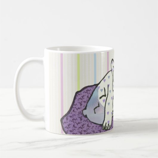 Französische Bulldoggen Kaffeetasse (Links)