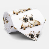 Französische Bulldoggen Krawatte (Gerollt)