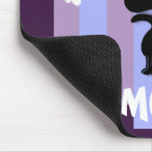 Französische Bulldoggen-Mama Mousepad (Ecke)