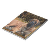 Französische Bulldoggen Mastiff Notizblock (Rotiert)