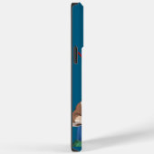 Französische Bulldoggen Neujahr French Bulldog Case-Mate iPhone Hülle (Rückseite / Rechts)